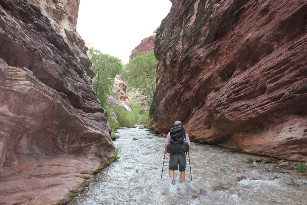 Grand Canyon Tapeats Narrows Backpacking Hidden Gems Desert Hiking