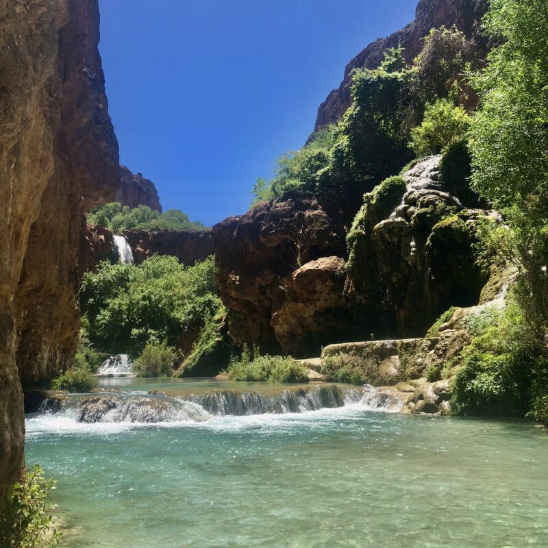 Havasupai Falls on the Havasupai Tribal Land and Indian Reservation in Grand Canyon of the Colorado River in Arizona. A Deep Dive into the people of the Blue Green Waters. The Eden of the Desert. Havasu Canyon is one of the most breath taking places on earth. Sacred. Spiritual. Neslted deep within the Grand Canyon.