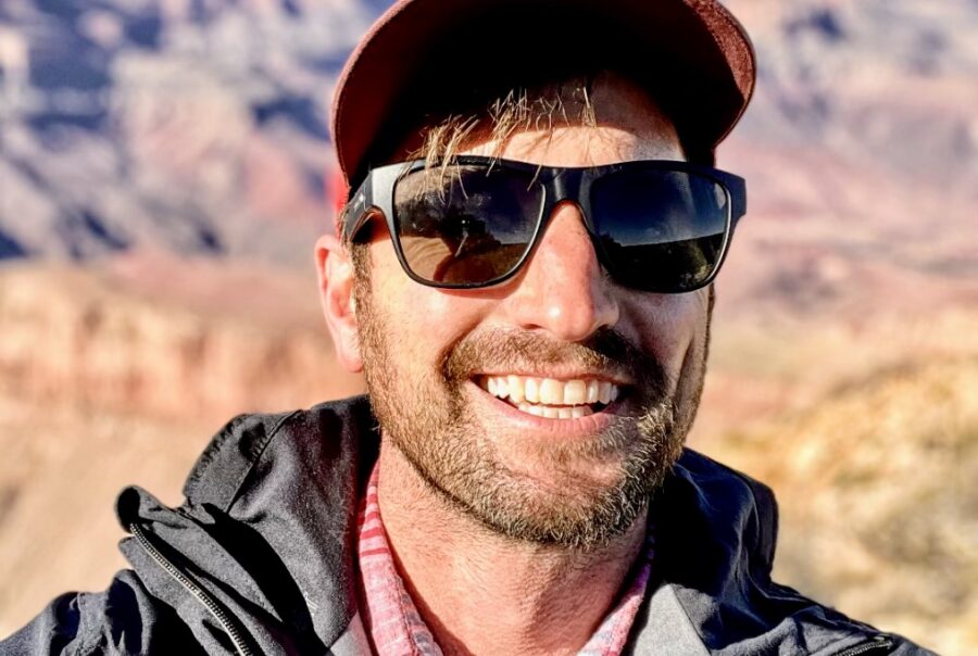 drew Schlachter bio about desert hiking company